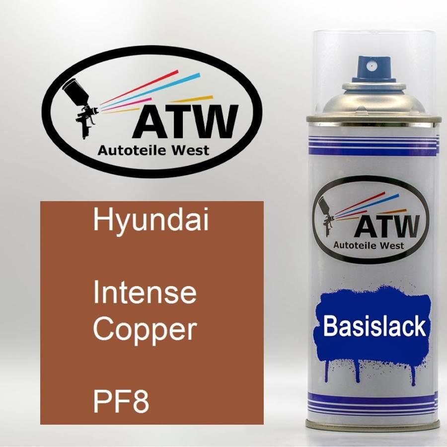Hyundai, Intense Copper, PF8: 400ml Sprühdose, von ATW Autoteile West.